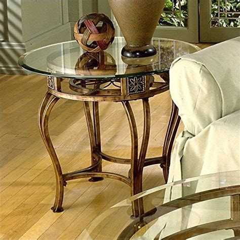 A modern end table with a glass top and chrome accents is an iconic choice, but a wood contemporary end table with flared legs works just as well for this style. Hillsdale Scottsdale End Table | Contemporary end tables ...