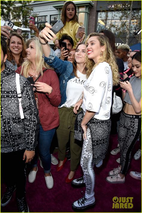 Photo Miley Cyrus Launches Converse Collection At The Grove Photo Just Jared