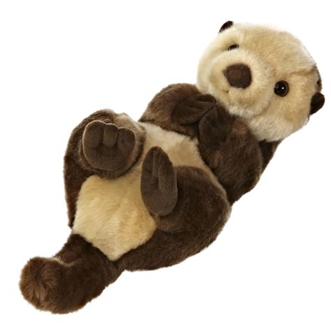 #daily otter facts #otters #sea otters #river otters #giant otters #cute #adorable #precious #otter. Realistic Stuffed Sea Otter 10 Inch Plush Animal by Aurora