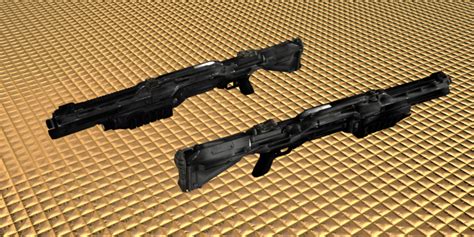 Halo 4 Shotgun Free 3d Model 3ds Obj Free3d