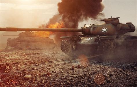 Wallpaper Tank Usa Usa Tanks Wot World Of Tanks T110e5 Wargaming