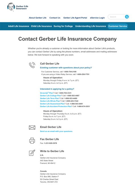 If you are looking for the gerber life insurance support number then we are the perfect destination for you. Gerber Life Insurance Guide Best Coverages + Rates