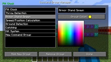 Command Groups Mod Order Label And Color Command Blocks Minecraft