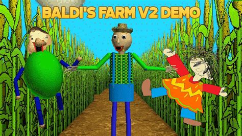 Lets Go To Farm Baldis Farm V2 Demo Storyendless Baldis