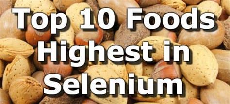 Top 10 Foods Highest In Selenium