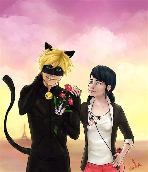 Kawaii chat noir acrylic charms ladybug black cat noir chibi so we have adrien aka chat noir, king of cat puns, and we have gabriel aka hawkmoth, who comes up with all sorts of ridiculously clever villain names. Cat Noir and Marinette by iulisasuke | Meraculous ladybug ...