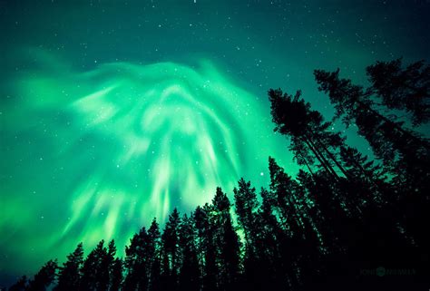 Northern Lights That I Photographed In My Native Finland Snow