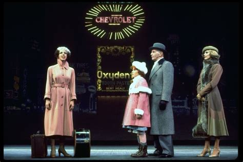 Annie Daddy Warbucks And Grace In A Scene From The Toronto Production