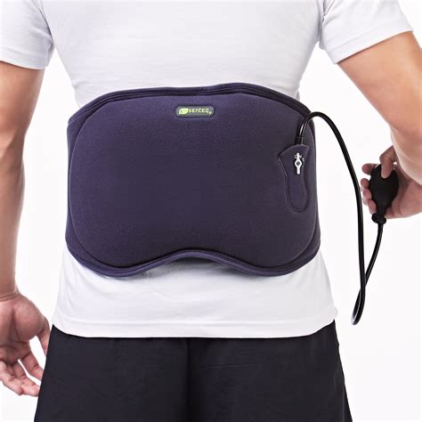 Senteq Inflatable Back Brace Lumbar Air Compression Support Fda Approved And Medical Grade
