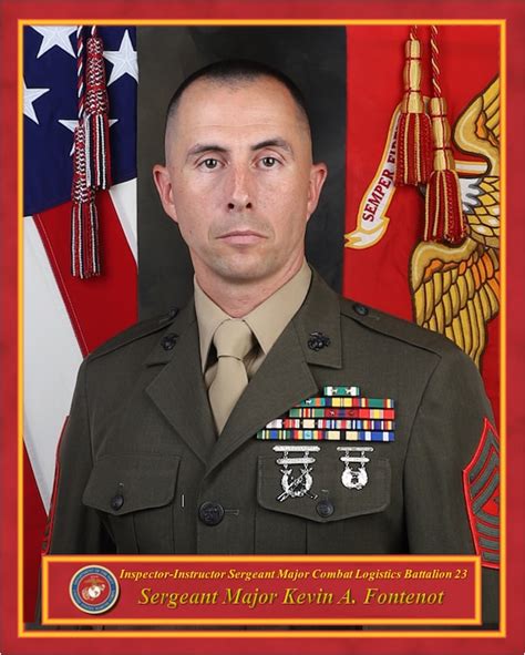Inspector Instructor Sergeant Major Combat Logistics Battalion 23 Marine Corps Forces Reserve