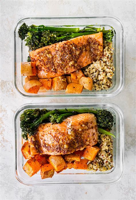 Easy Salmon Meal Prep Bowl The Daily Inserts