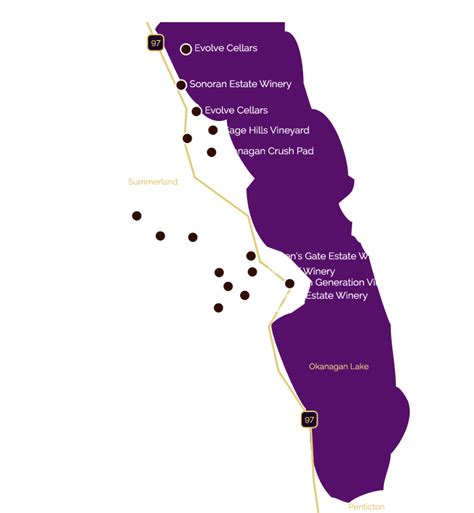 Summerland Bottleneck Drive Wine Route Lets Go Wine Tours