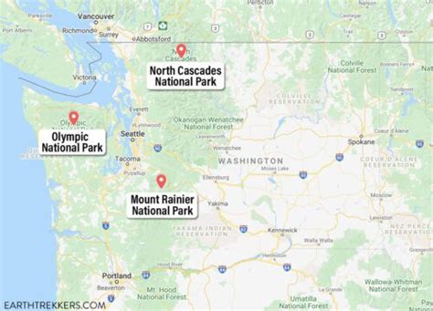 Washington National Parks Travel Guide And Itinerary Earth Trekkers