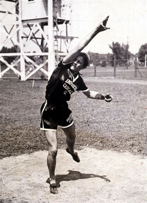 Babe Didrikson In 1932 Olympic Javelin Photograph By Everett