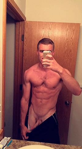 Selfies Hot Naked Straight Guys GIF
