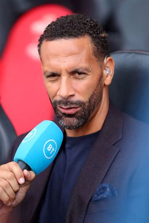 Rio Ferdinand Admits To Dying His Beard To Keep His Youthful Appearance