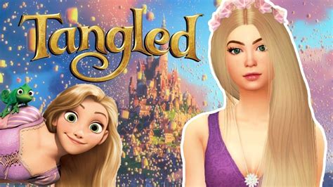Sims 4 Rapunzel Hair Cc