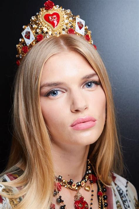 The Beauty Look For The Dolceandgabbana Spring Summer 2018 Womens