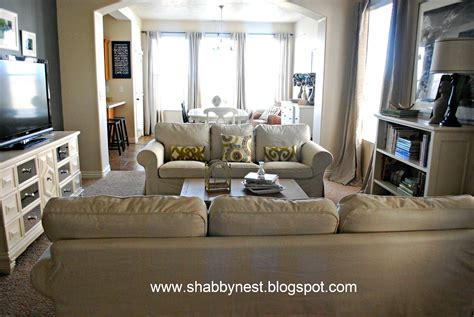 Most common living room layout is the rectangle living room layout. Living Room Spruce Up: The Reveal~ - Wendy Hyde Lifestyle