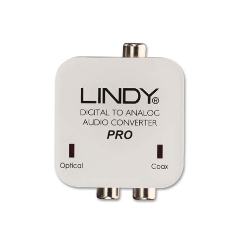 Spdif Dac Pro With Phono Outputs From Lindy Uk