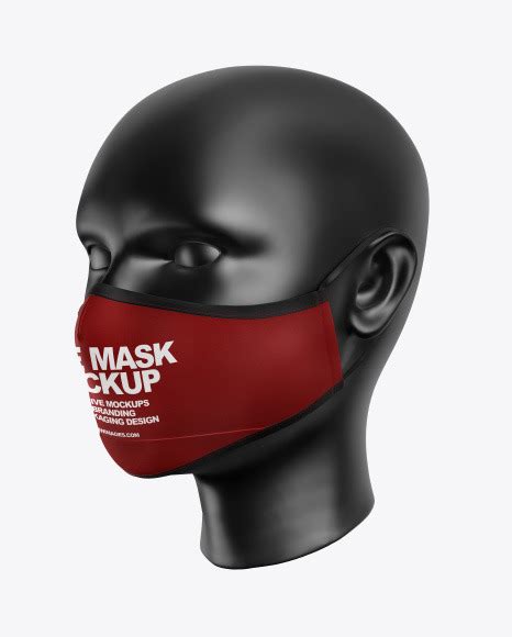Download Face Mask Mockup