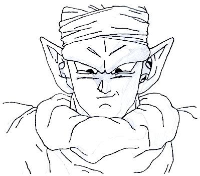 I'm sure everyone who follows the dragon ball series knows of cell. DBZ Piccolo Pencil Trace by EazilyAmuzedRocker on DeviantArt