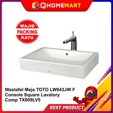 wastafel meja toto