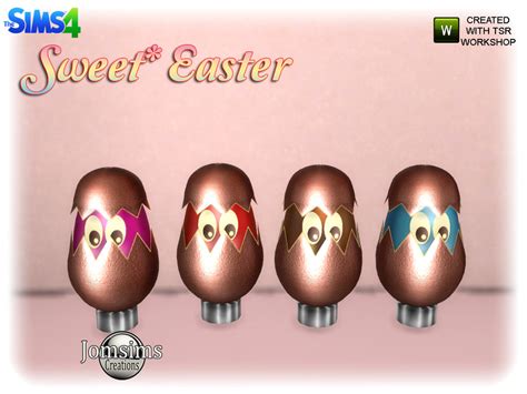 The Sims Resource Sweet Easter Big Eggs Chocolat 2