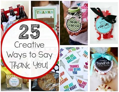 25 Creative Ways To Say Thank You Diy Craft Projects 25 Creative