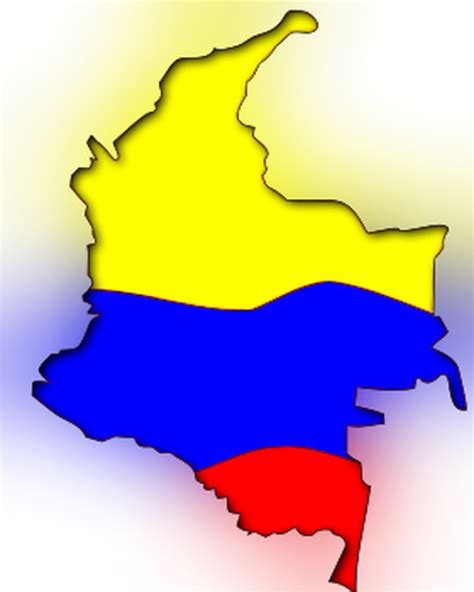 Mapa Colombiano Free Svg