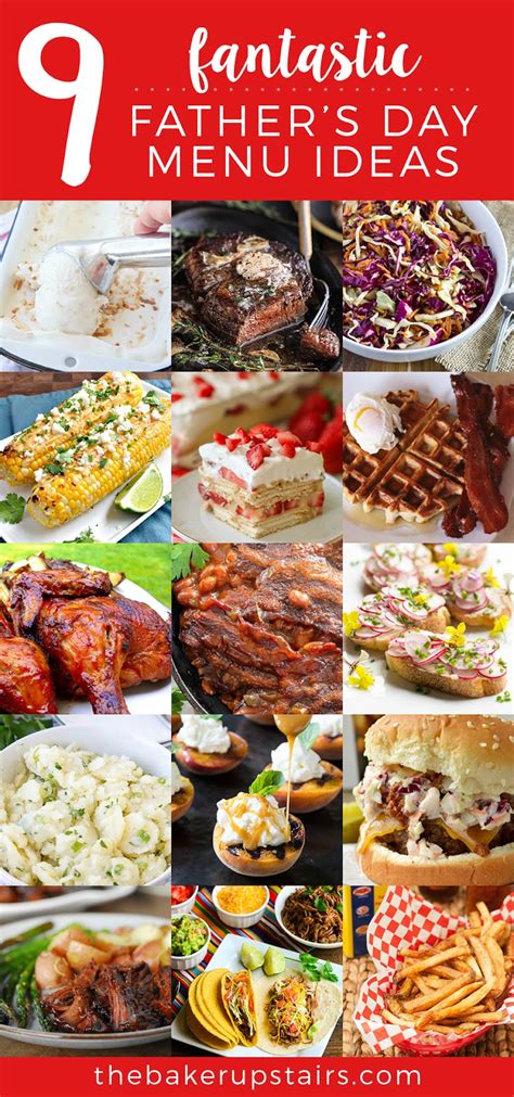 There's something so romantic about cooking dinner together. The Baker Upstairs: 9 Fantastic Father's Day Menus