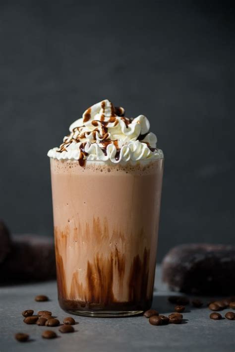 Double Chocolate Blended Iced Mocha Recipe Mocha Recipe Iced Mocha