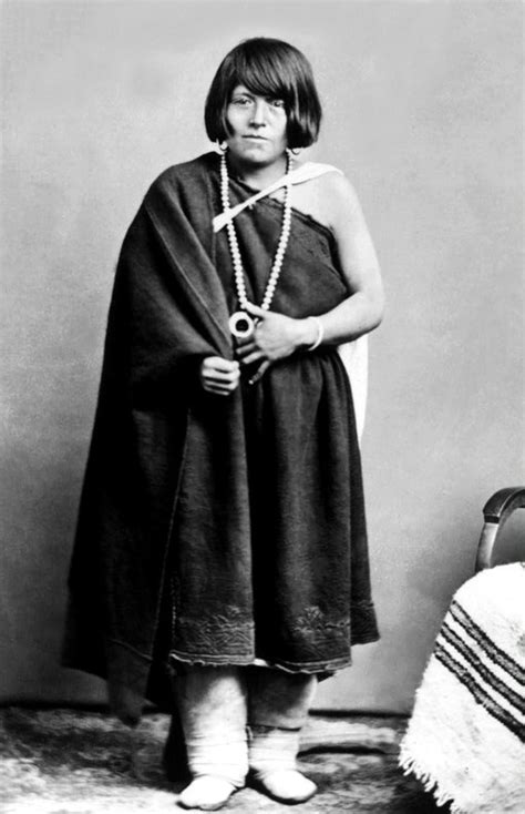 Young Zuni Woman Zuni Pueblo New Mexico Photographed Between 1890