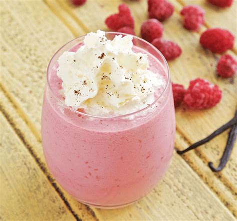 Raspberry And Vanilla Smoothie Recipe Recipe
