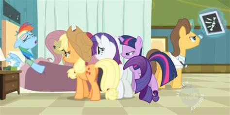 Image Rainbow Dash In Hospital S2e16png My Little Pony Friendship