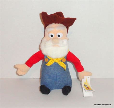 Disney Store 9 Prospector Pete Plush Doll Toy Story 2 Stinky W Tag