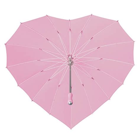 Heart Shaped Umbrellas Soft Pink Umbrella Heaven