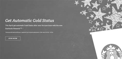 Earn Starbucks Gold Status After A Single Cup O Joe The Real Deal