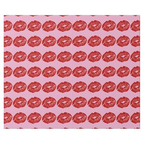Valentines Day Kissing Red Lips On Pink Wrapping Paper Affiliate Ad Redkissingpinklips