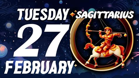 SAGITTARIUS WARNING GOD WARNS YOU HOROSCOPE FOR TODAY February 27 YouTube