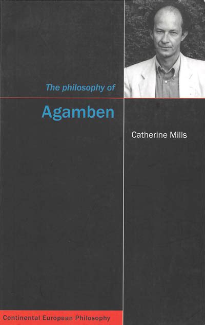 Philosophy Of Agamben The Mcgill Queens University Press