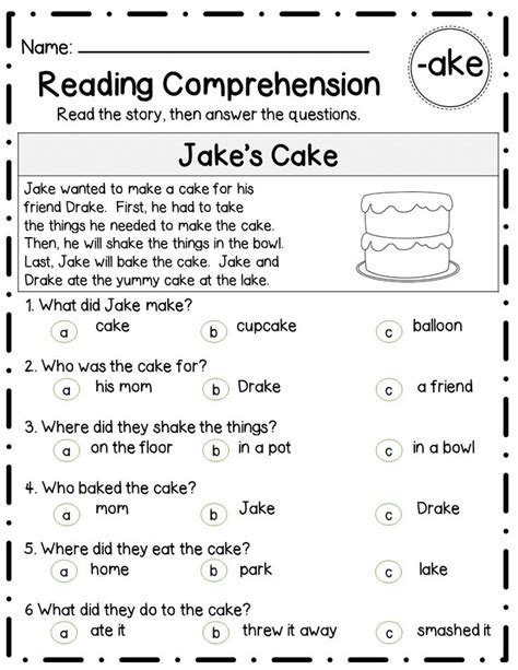 English activities fun ways to teach english. Long Vowel Word Families Reading Comprehension & Word Work ...