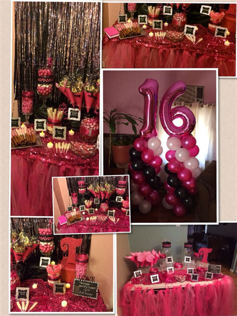 A Very Pink Sweet 16 Hotel Birthday Parties 18th Birthday Party Themes