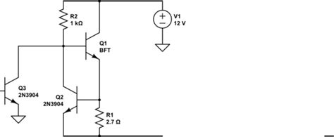 Current Limitation Of A Power Supply By Using Transistors Valuable