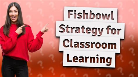 How Can The Fishbowl Strategy Enhance Classroom Learning Youtube
