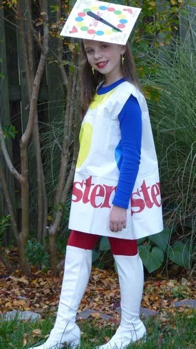 Twisters Game Halloween Costume Made From An Actual Twister Game