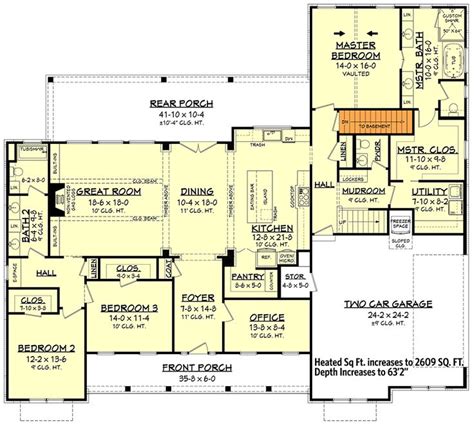 Plan 51814hz Expanded 3 Bed Modern Farmhouse With Optional Bonus Room