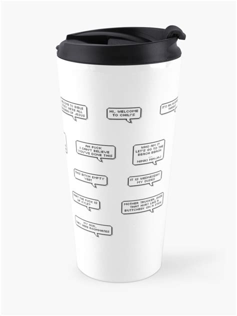 Vine Reference Sticker Sheet Travel Mug By Pixelbubbles Redbubble