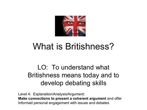 What Is Britishness Lesson 2 2014