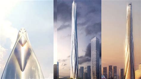 Shenzhen Hong Kong International Center Mega Project China Building